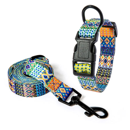 Pet Collar and Leash Set