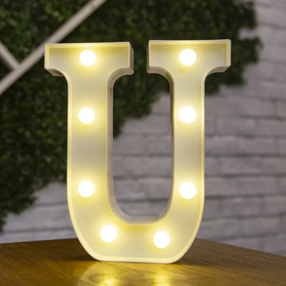 LED Letter and Number Lights