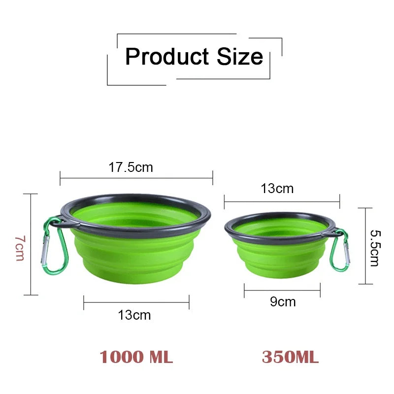 Collapsible Pet Water Bowl