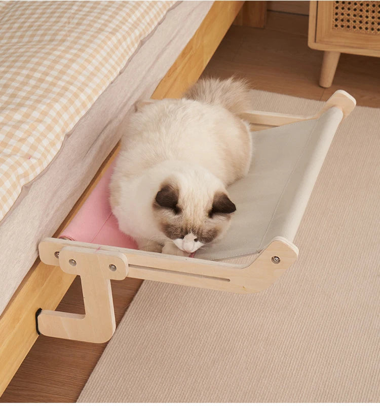 Cat Wooden Bed