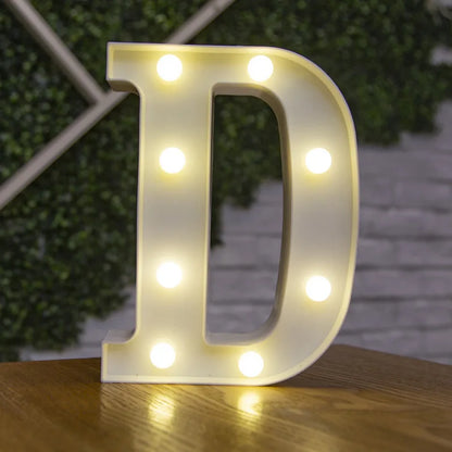 LED Letter and Number Lights