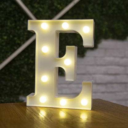 LED Letter and Number Lights