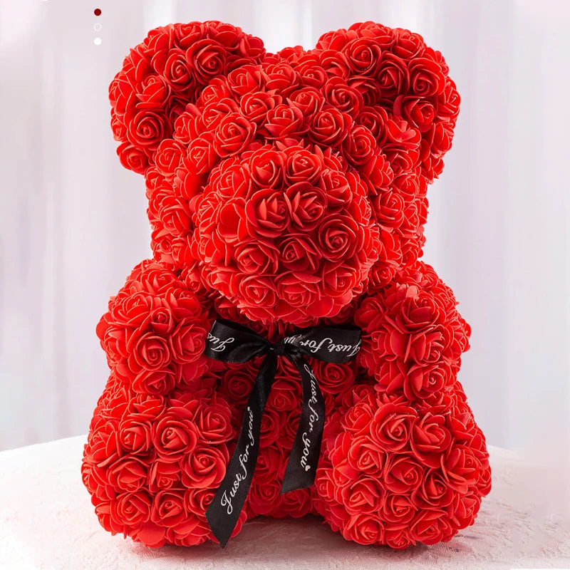 Valentine Rose Bear