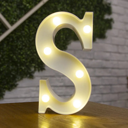 LED Letter and Number Lights