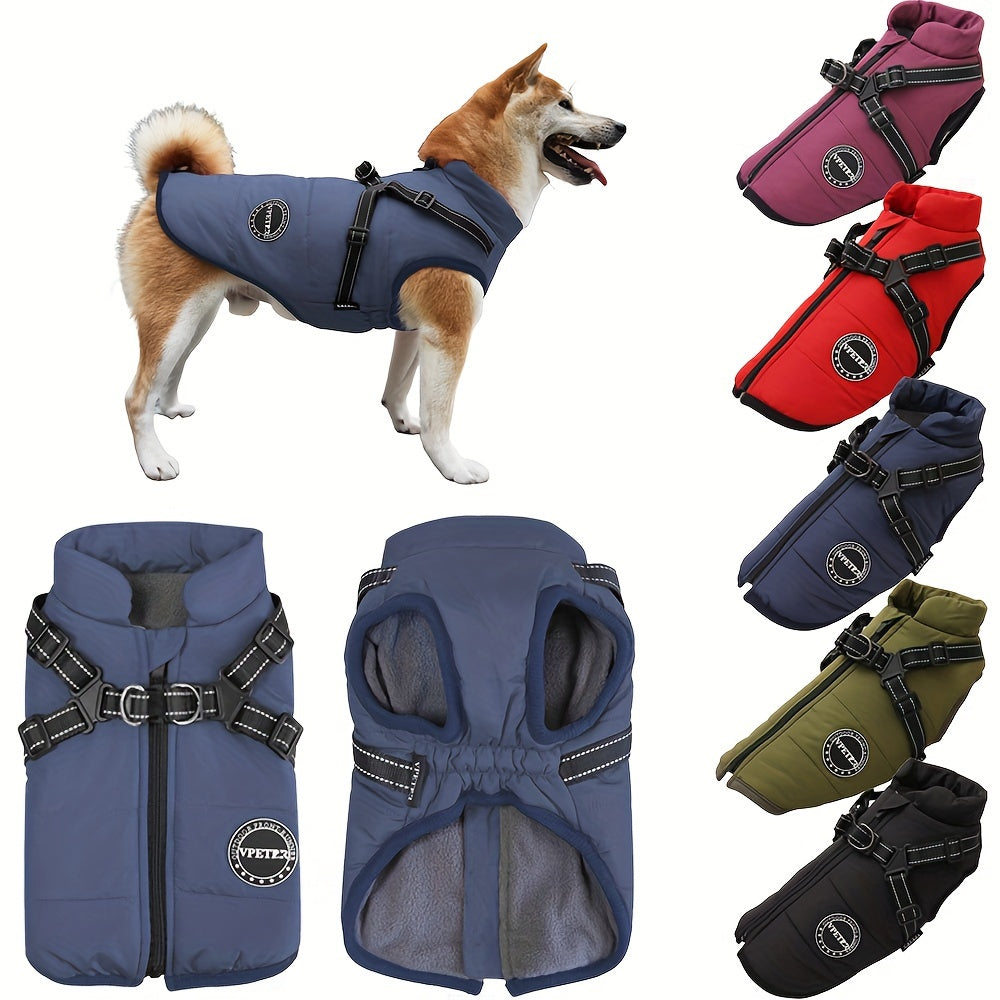 Dog Jacket with Harness